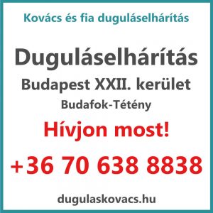 Duguláselhárítás XXII. kerület Budapest
