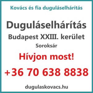 Duguláselhárítás XXIII. kerület Budapest