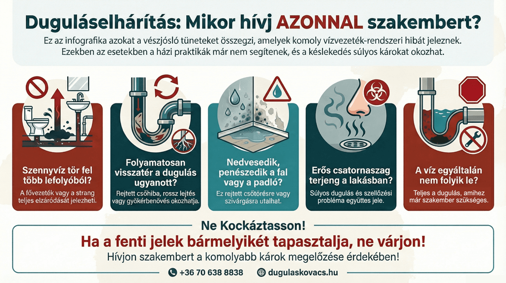 Mikor hívj szakembert